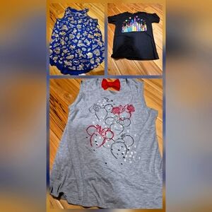 Disney Youth Girl Shirt and Tank tops. Size 14/ Youth XL